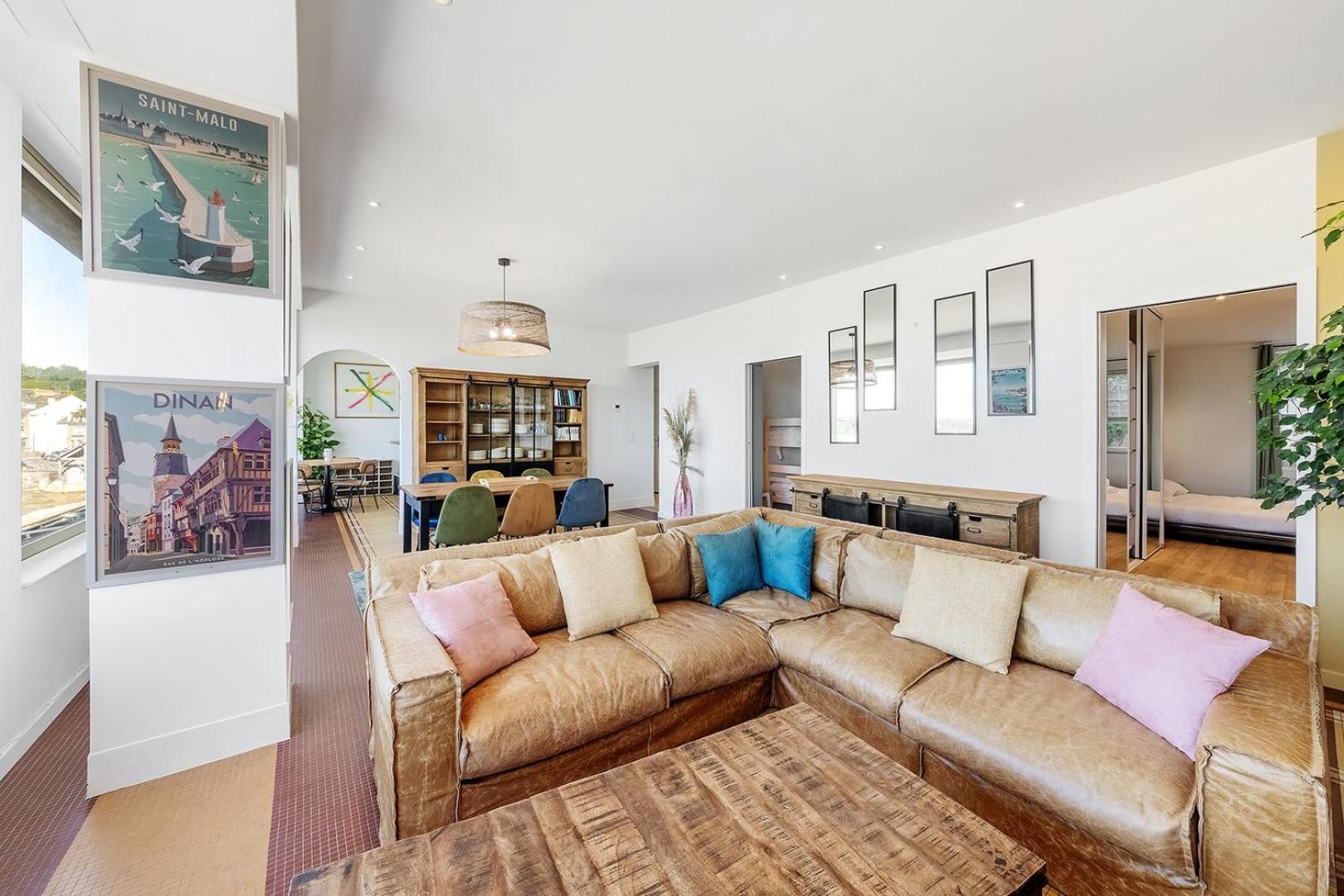 L'Amiral- Vue Mer - Appartement 3 Chambres/Parking كُنْكال المظهر الخارجي الصورة